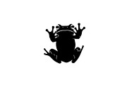 Frog Silhouette Vector Bundle, an Illustration by jahid234 (Thumbnail 3 of 46)