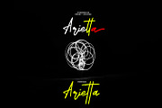 Ranormal Typeface Signature, a Script Font by Arendxstudio (Thumbnail 3 of 7)