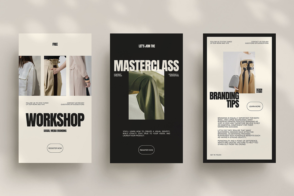 Social Media Branding Coach Stories, a Social Media Template by Moscovita Studio (Photo 4 of 50)
