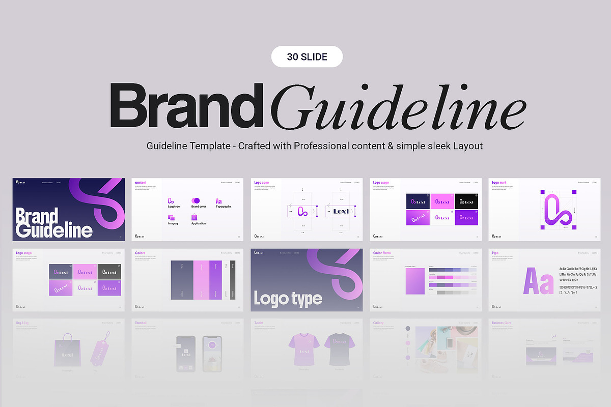 Brand Guideline Presentation preview 4
