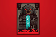 Evil Dog Halloween Flyer, a Flyer Template by ashenterprise (Thumbnail 1 of 3)