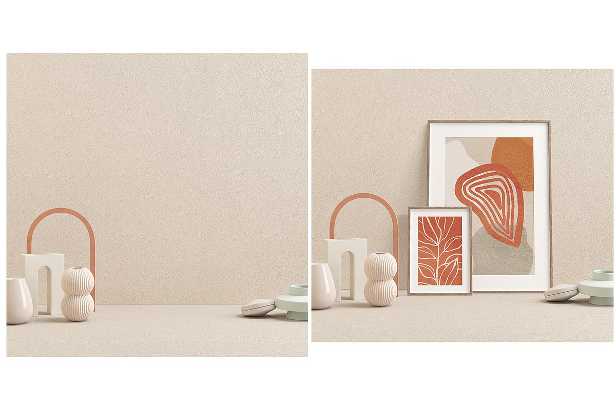 Frame And Artwork Mockup Kit 1, a Print Template by Ceacle Mockup (Photo 10 of 30)