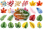 Leaves Clipart Png, an Illustration by Forhadx5 (Thumbnail 1 of 9)