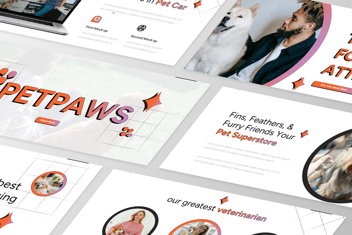 Petpaws - Petcare Keynote Template, a Presentation Template by GraphauseProject (Photo 4 of 6)