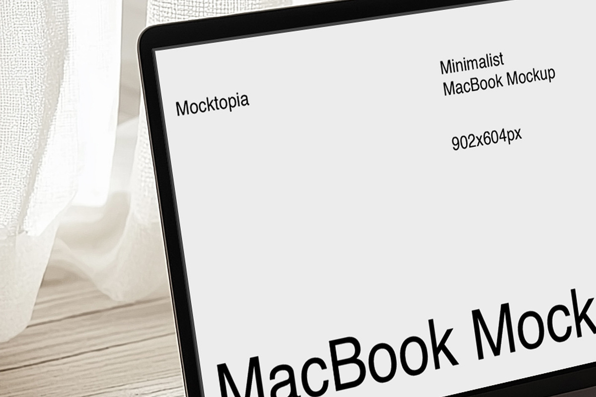 MacBook Mockup Bundle (10 PSD), a Mac Mockup by Mocktopia (Photo 7 of 9)