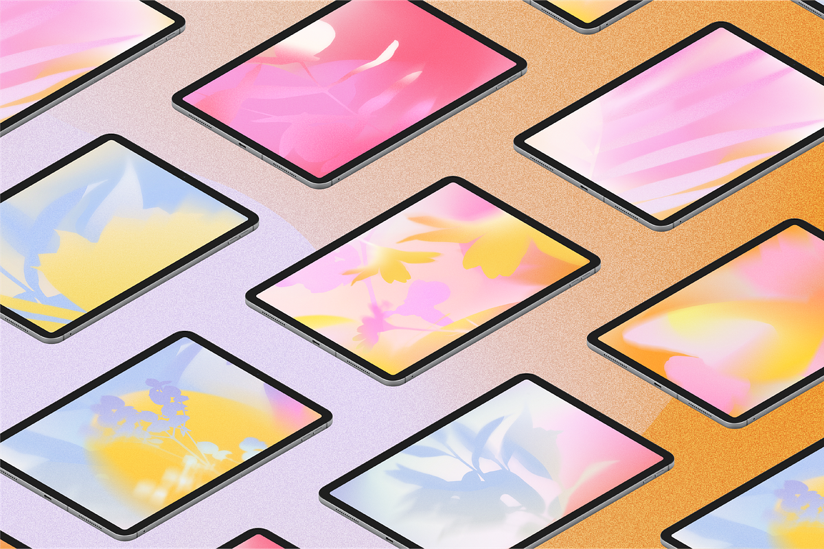 Spring-Grainy Gradient Textures, a Background Graphic by Kimo Studio (Photo 8 of 22)