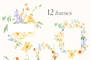 Wildflower garden retro flowers, a Decorative Illustration by Yuliya Derbisheva (Thumbnail 5 of 12)