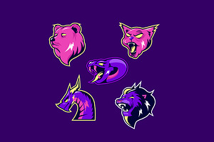 Esport Mascot Illustration, an Illustration by graphicook