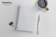 Geometric Seamless Patterns Vector, a Background Graphic by Plaid4You (Thumbnail 5 of 7)