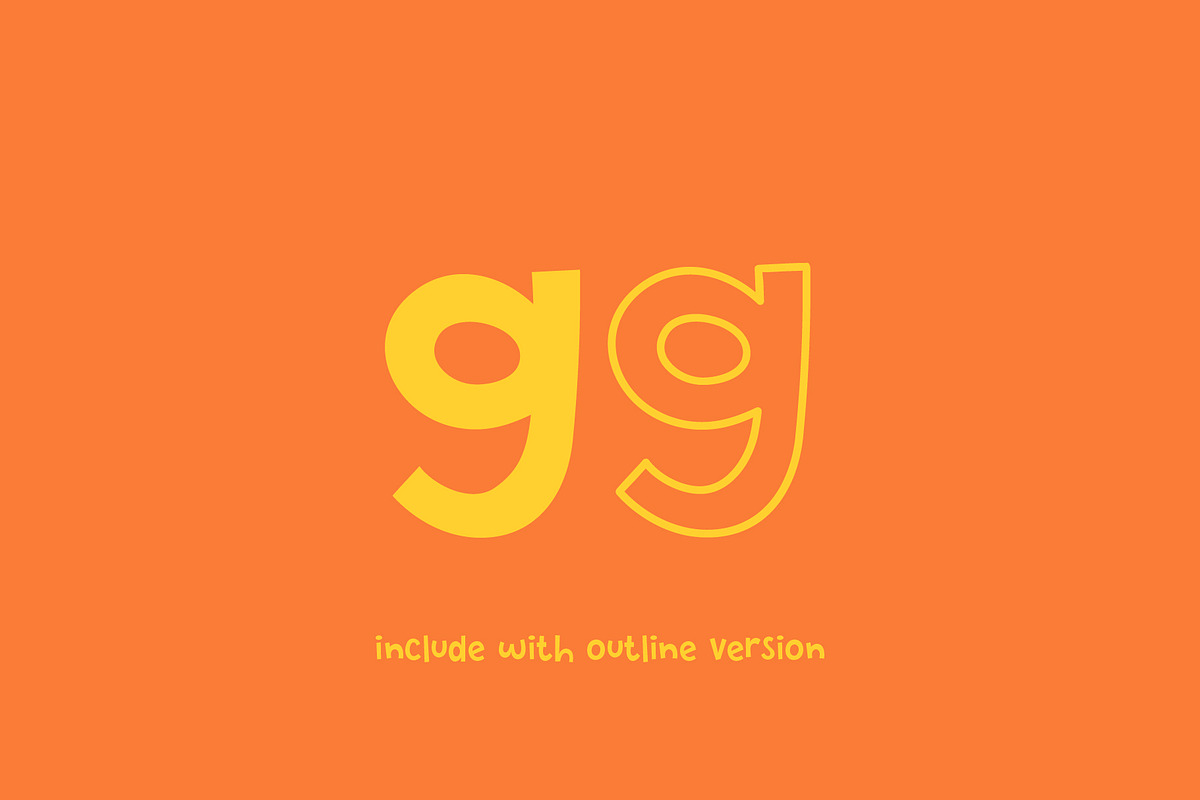 PGR Crumbles - Playful Font, a Handwritten Font by Pikgura (Photo 5 of 9)