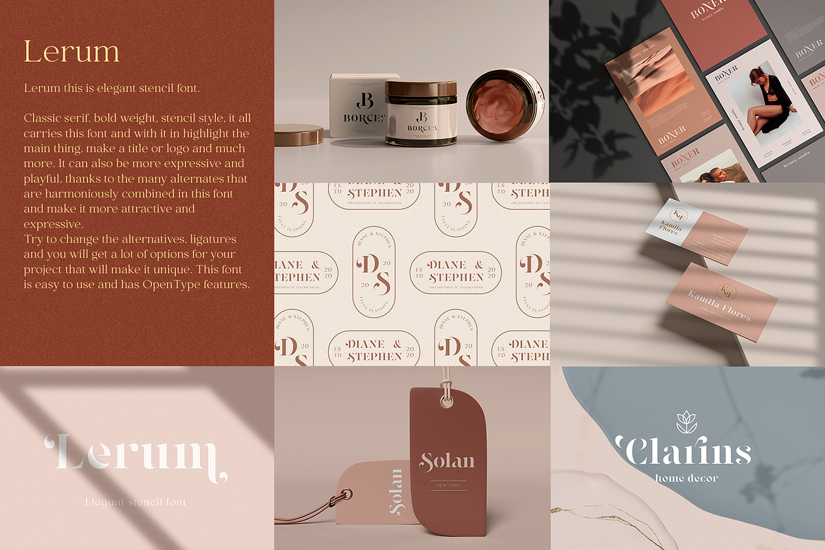 Elegant Serif Bundle, a Serif Font by Larin Type Co. (Photo 11 of 18)