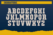 Stumner - Sport Display Font, a Serif Font by Snape Design Studio (Thumbnail 3 of 12)