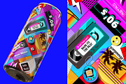 The 90's branding patterns, a Pattern Graphic by Polar Vectors (Thumbnail 13 of 21)