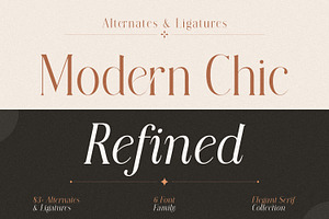 Modern Chic Refined – Elegant Serif