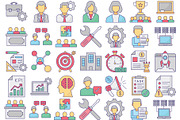 Management Vector Icons Collection, a Solid Icon by Vector Portal (Thumbnail 2 of 5)