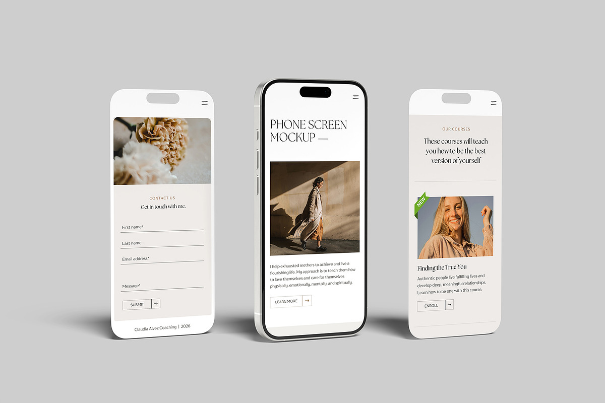 iPhone Screen Mockup, an iPhone Mockup by Amigos__46 (Photo 4 of 10)