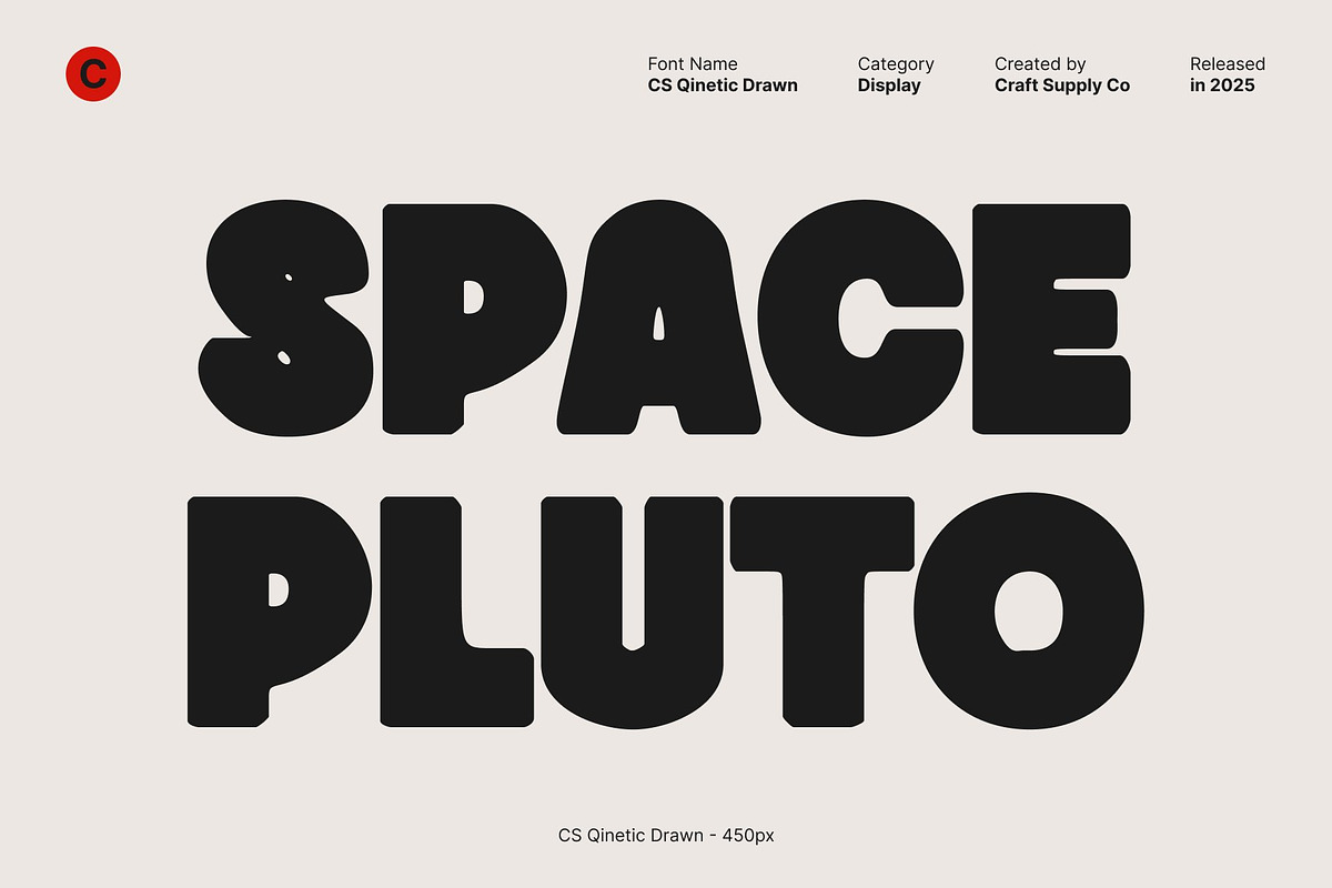CS Qinetic Drawn, a Sans Serif Font by Craft Supply Co. (Photo 2 of 8)