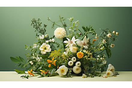 nature plant green bouquet botanical, a Nature Photo by pikepicture