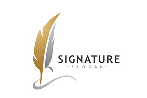 Feather logo concepts, a Branding & Logo Template by T.Vooka