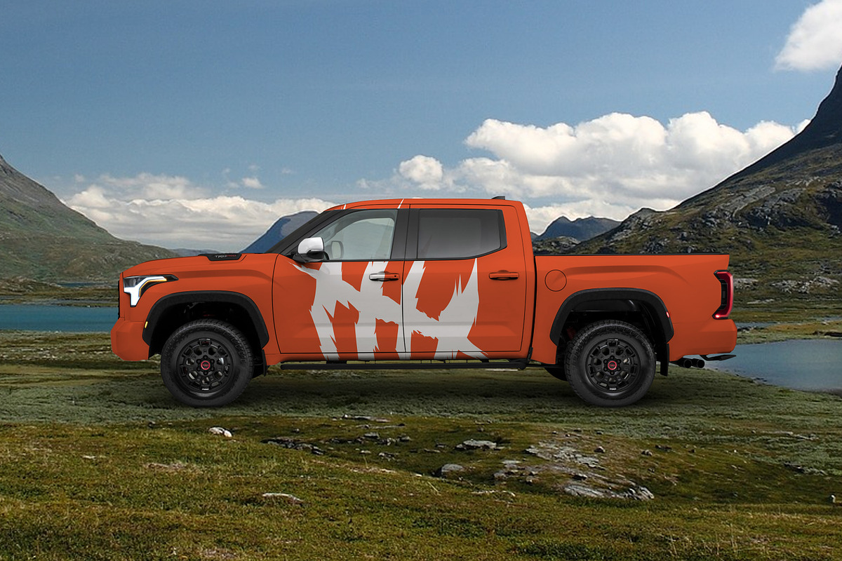 Toyota Tundra PSD mockup, a Mockup by mockupdepot (Photo 3 of 4)