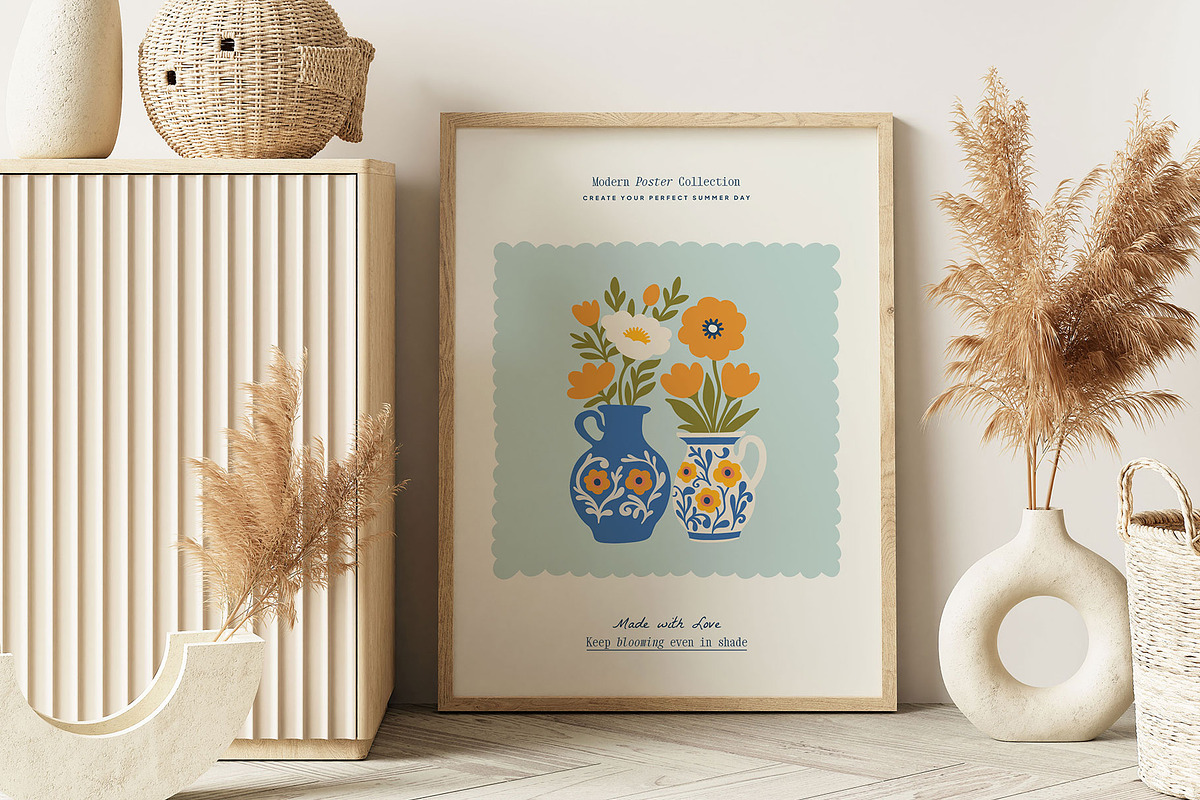 Bloom Garden | Wall Art Creator, an Object Graphic by Leleka.Store (Photo 4 of 17)