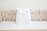 White Pillow + Sheets Mockup #NN36, a Product Mockup by JENLYNN Stock Shop (Thumbnail 4 of 5)