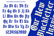 Wintress Blackletter, a Blackletter Font by Angin Studio (Thumbnail 3 of 13)