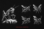 10 Bundle Dark Art Grasshopper, an Illustration by Morspective (Thumbnail 5 of 7)