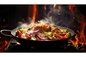 ingredients cooking food background, a Food & Drink Photo by pikepicture