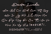 Danke Linda, a Script Font by Aldedesign (Thumbnail 4 of 5)