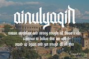 Awaludin, a Blackletter Font by ismanayuda (Thumbnail 3 of 7)