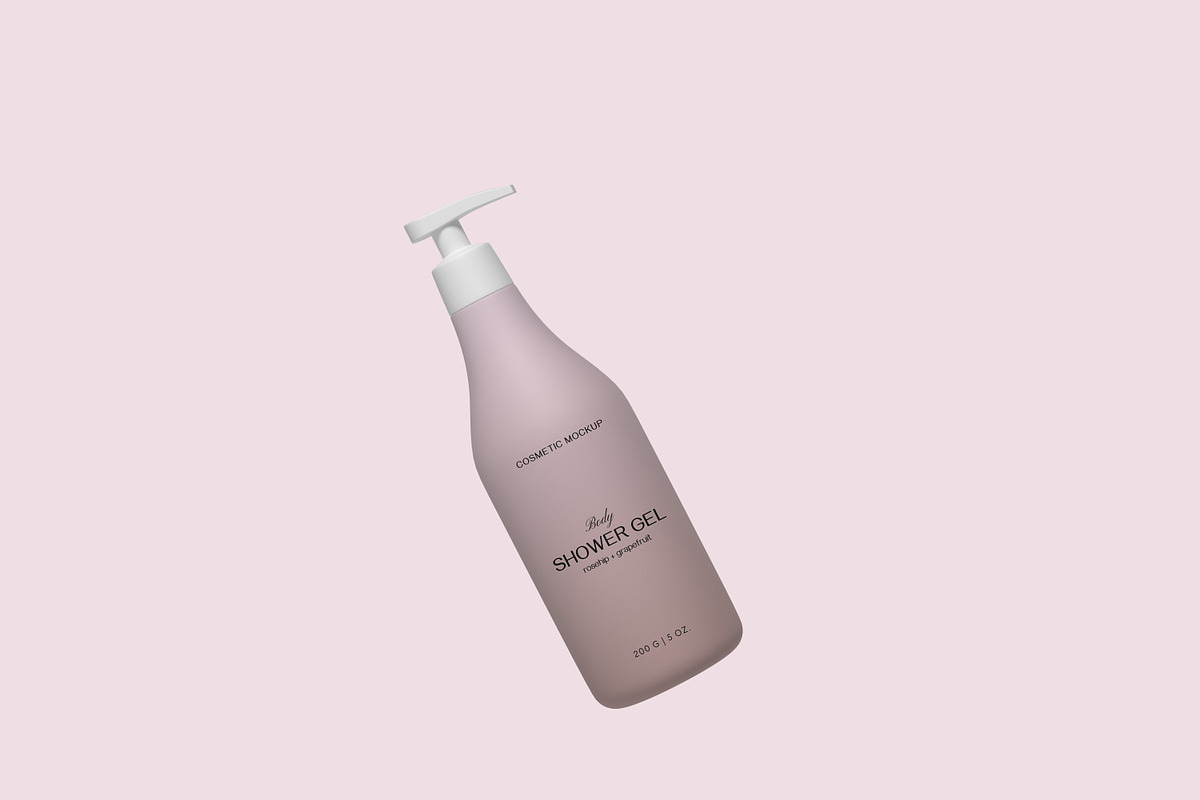 Cosmetic Bottle Mockup, a Packaging Mockup by ulfatunnazira (Photo 3 of 7)