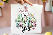 Happy Easter Y'all Png, an Illustration by DreamArtGraphic (Thumbnail 4 of 4)