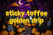 ToxicDroop Melting Slime Font, a Serif Font by AN Productions (Thumbnail 2 of 4)