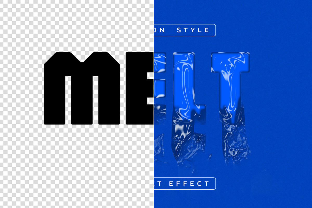 Glossy Fluid Melting Text Effect, a Layer Style Add-On by ContestDesign (Photo 2 of 3)