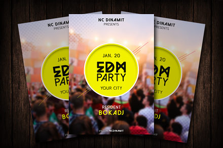 EDM Party Flyer