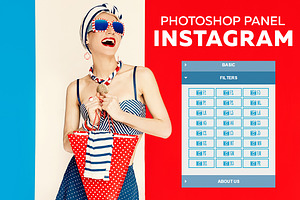 Instagram Filters Photoshop Panel