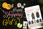 Amandella Script, a Script Font by madeDeduk (Thumbnail 2 of 5)