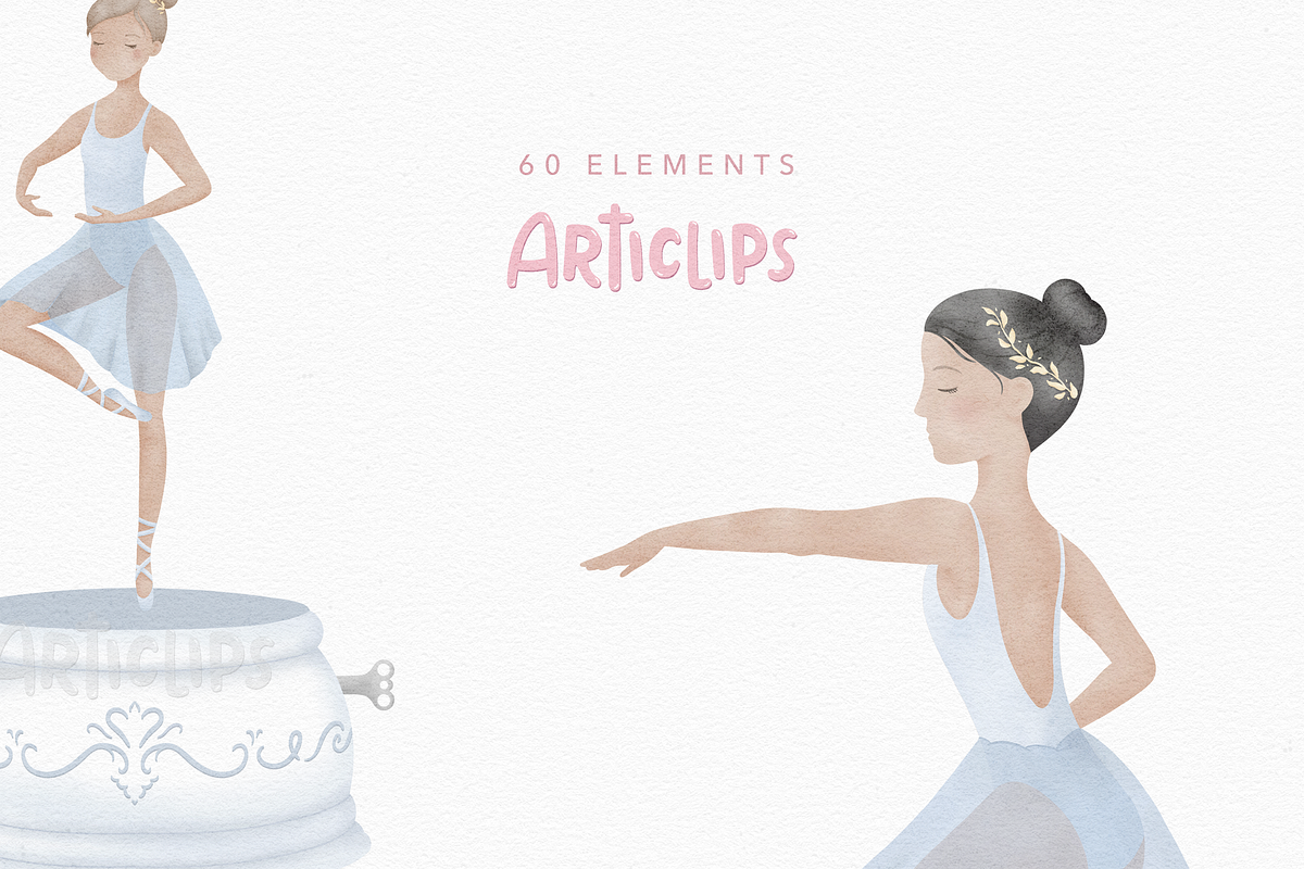 Ballerinas Ballet Clipart PNG, an Object Graphic by Articlips (Photo 6 of 8)