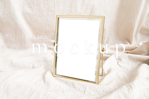5x7 Table Sign Mockup,Frame Mockup, a Product Mockup by ILoveMockupDesign