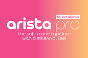 Arista Pro - 23 fonts, a Sans Serif Font by Zetafonts (Thumbnail 1 of 10)