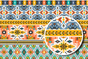 3 Geometric Boho Aztec Patterns, a Pattern Graphic by tomuato (Thumbnail 2 of 4)
