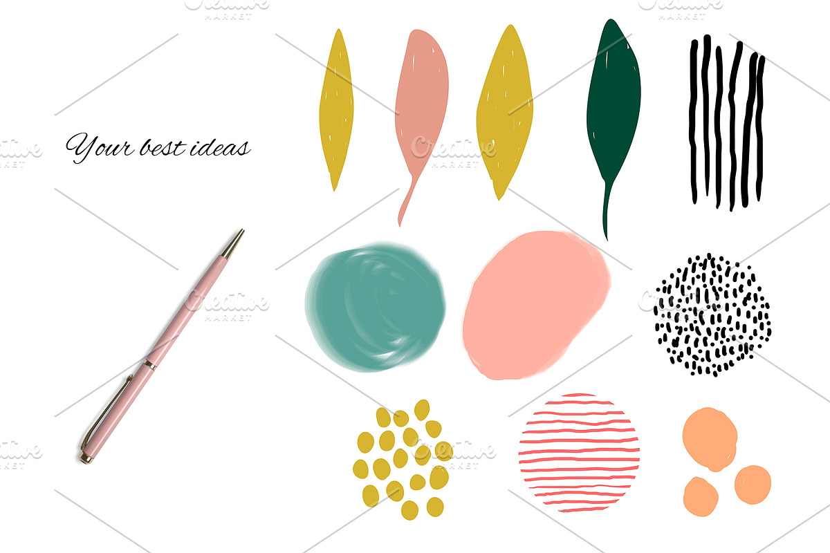Set of seamless abstract patterns., a Pattern Graphic by DeMih (Photo 10 of 11)