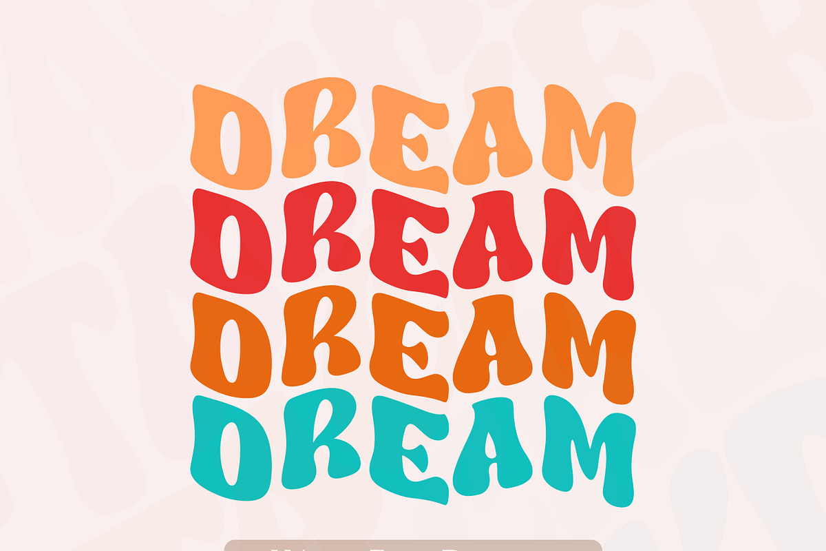 Wavy Stacker, a Handwritten Font by Mini_World (Photo 5 of 13)