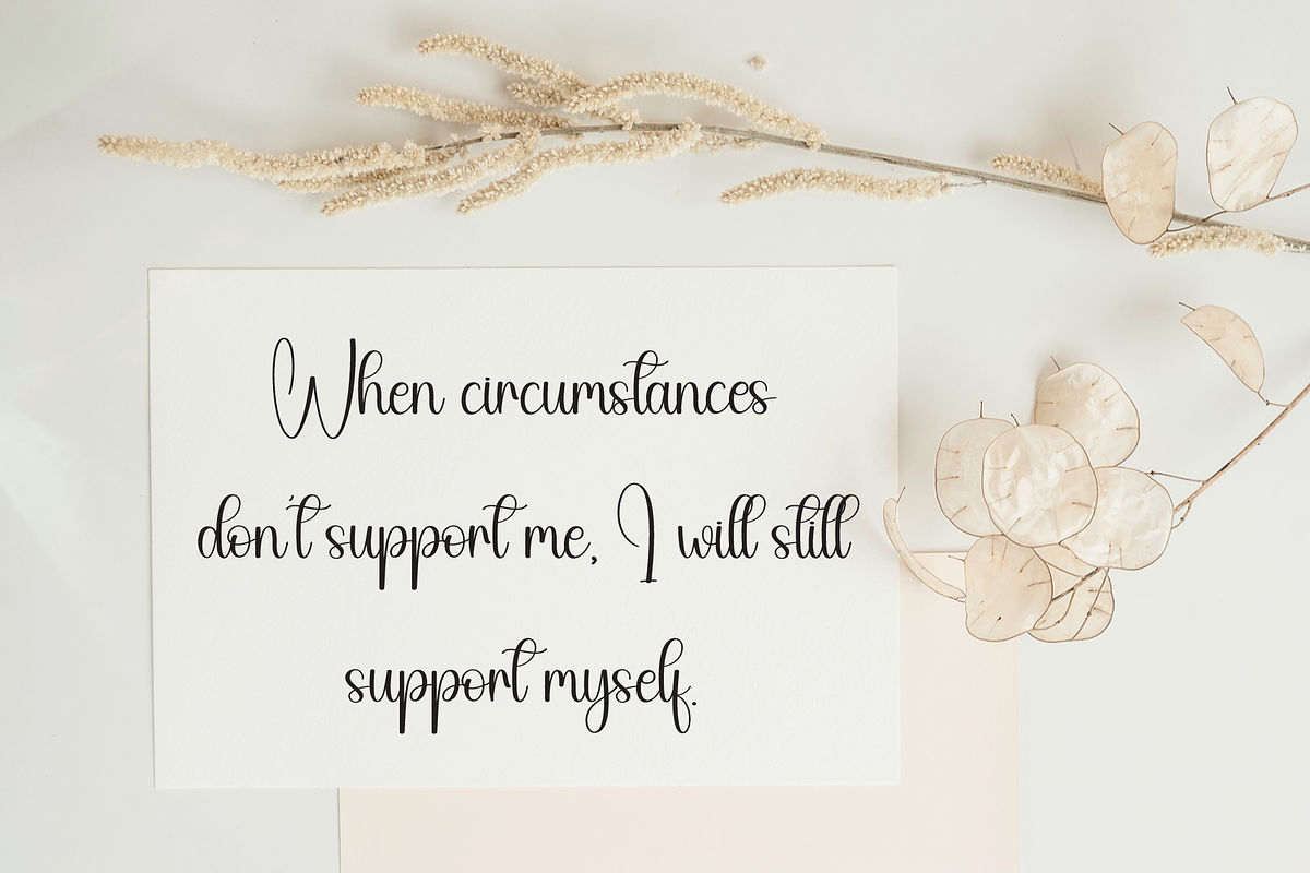 Kitchen | Script Font, a Handwritten Font by Scratchones (Photo 3 of 9)