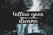 Fowler Handwritten Script, a Script Font by Mr.Typeman (Thumbnail 6 of 8)