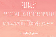 Refresh Font +Bonus, a Sans Serif Font by Studio&Story (Thumbnail 8 of 8)