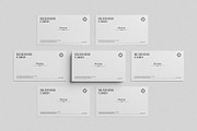 Realistic Business card Mockup, an Advertising Mockup by Se٧enStudio (Thumbnail 1 of 4)