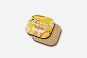 Coaster Mockup, a Product Mockup by Indah (Thumbnail 4 of 6)