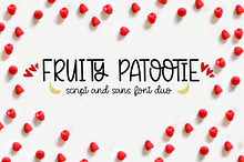 Fruity Patootie Font Duo